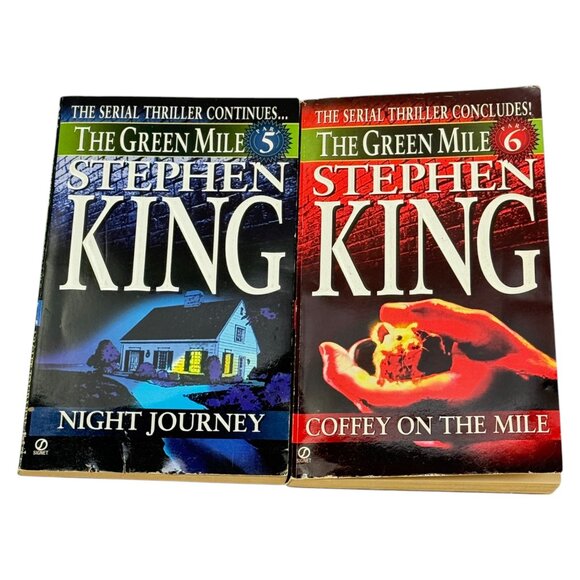 The Green Mile Lot 6 Book PB Serial Thriller Stephen King Complete 1 to 6 - Picture 12 of 15